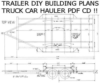 Car Hauler Trailer Plans