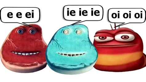 Oi Oi Oi Red Larva Vs E E Ei Im On Vacation Vs Ie Ie Ie Youtube