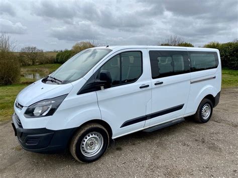 Ford Transit Tourneo Custom Lwb 2 2 Diesel 2014 14 Reg 9 Seat Minibus Excellent Condition In