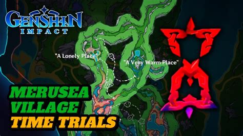 TIME TRIAL LOCATIONS NEAR MERUSEA VILLAGE GUIDE Genshin Impact