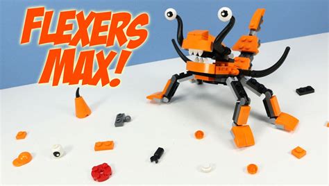 Lego Mixels Series 2 Flexers Max Build Review Reloaded Youtube