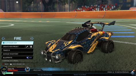 Zeke ツ on Twitter RocketLeague Dragon skin made by me