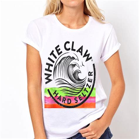 White Claw Drinking Beer Hard Seltzer Shirt Hoodie Sweater Longsleeve T Shirt