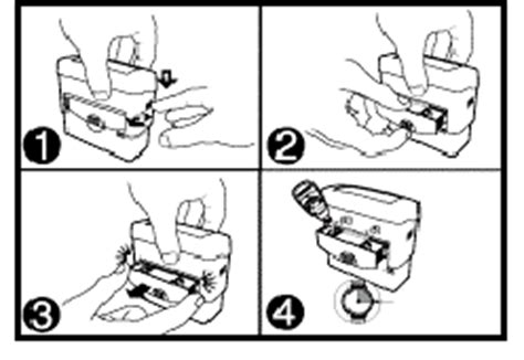 Brother Self Inking Stamp Refill Instructions