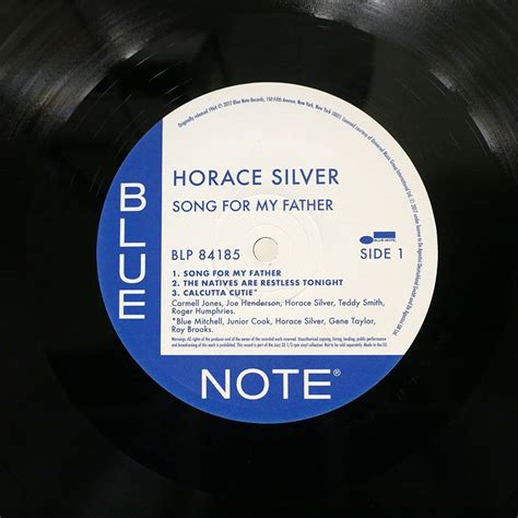 Yahoo Horace Silver Song For My Father Blue Note