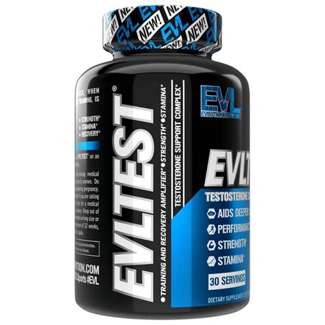 Evl Test Tablets Evlution Nutrition