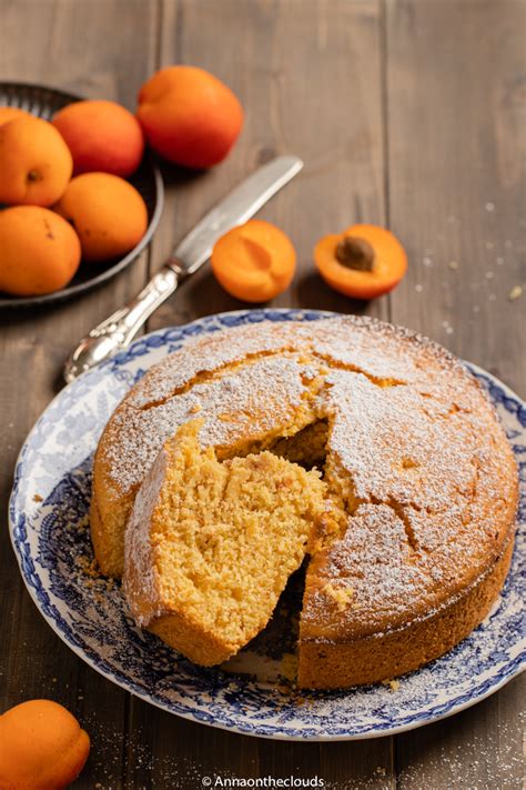 Torta Di Albicocche Soffice Con Albicocche Frullate Anna On The Clouds