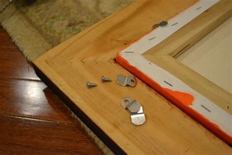 Diy Canvas Offset Clips For Framing