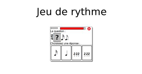 Jeu de rythme Apprendre le solfège