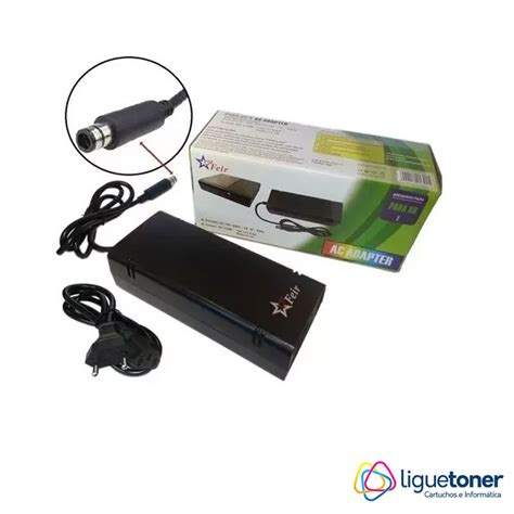 Fonte Compativel Xbox Super Slim 1 Pino Bivolt FR 301C Feir Ligue Toner