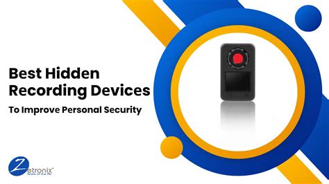 Top 7 Hidden Recording Devices For Enhanced Personal Security 2023 Guide