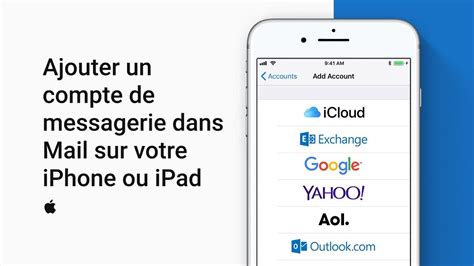 Ajouter Un Compte De Messagerie Dans Mail Sur Votre IPhone Ou IPad