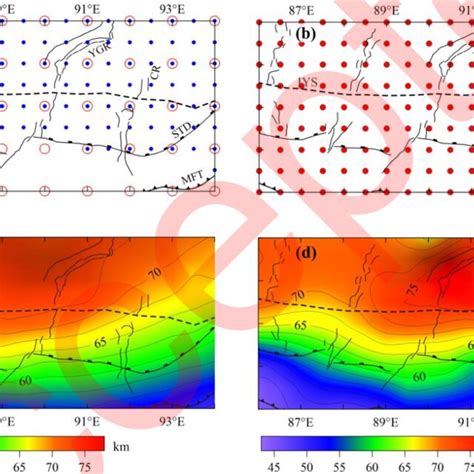 A Grid Points Of Surface Wave Velocity Models From Yang Et Al 2012