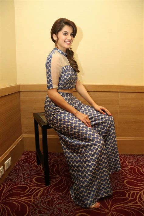 Taapsee Pannu Photo Gallery In Long Dress At Baby Movie Press Meet Hq