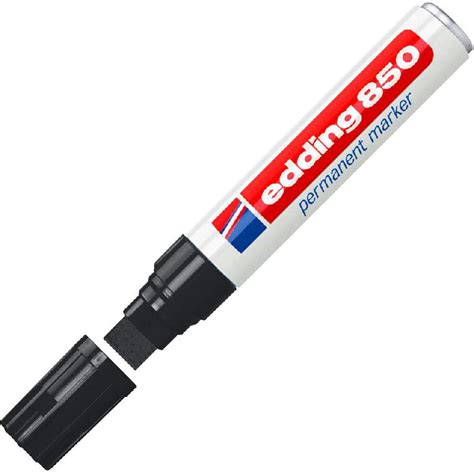 Edding Permanent Marker Mm Chisel Tip Black Jarir