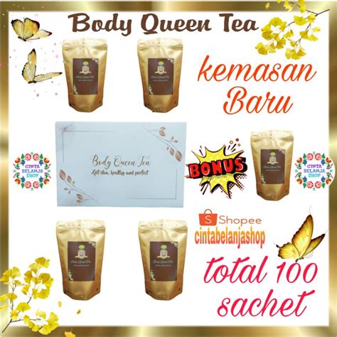 Jual Body Queen Tea Big Teh Pelangsing Teh Kurus Slim Tea