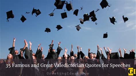 35 Famous and Great Valedictorian Quotes for Students