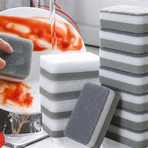 Nano Dishwasher Sponge Wipe Cleaning Cloth Household Kitchen Cleaning