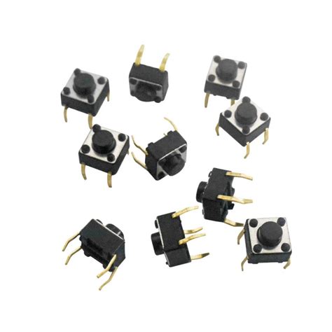 Jual Tact Switch 6x6x5mm Saklar Kecil Micro On Off Tactile 4 Pin Kota