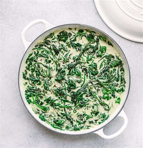 Easy KETO Creamed Spinach - So Cheesy! - Posh Journal