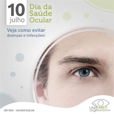 10 de julho Dia da saúde ocular UNILASER