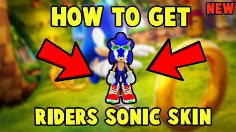 How To Get The New Riders Sonic Skin In Sonic Speed Simulator