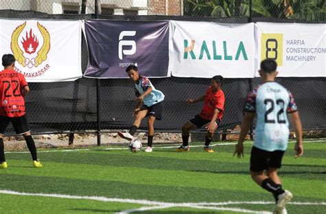 Hari Ketiga Fajar Mini Soccer Championship Sejumlah Tim Amankan Tiket