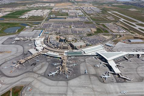 Aerial Photo Calgary International Airport