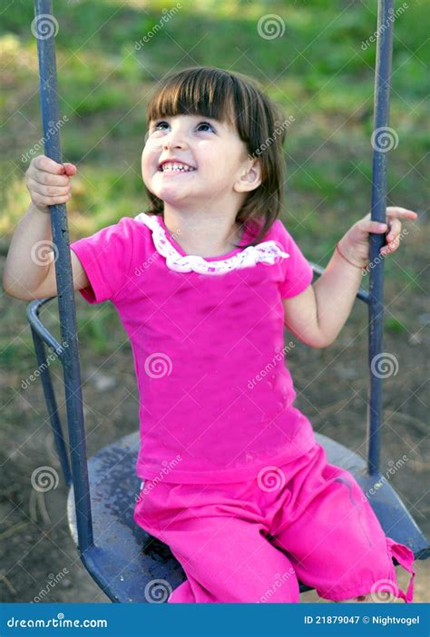 Happy Cute Girl Stock Image Image Of Caucasian Look 21879047