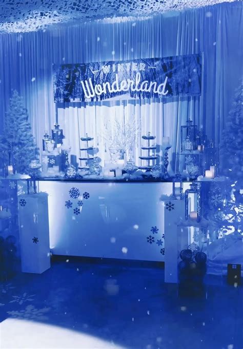 Winter wonderland party theme – Artofit