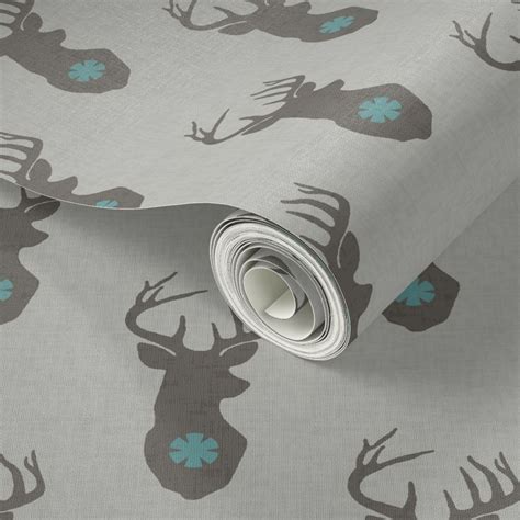 deer_silhouette Wallpaper | Spoonflower