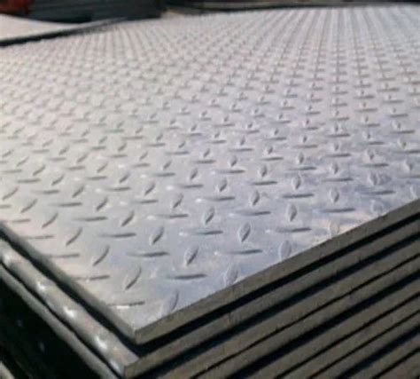 Hot Rolled Stainless Steel Chequered Plates Thickness Mm At Rs