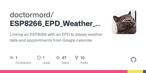 Github Doctormord Esp Epd Weather Google Calendar Linking An