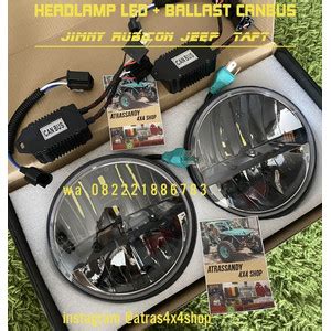 Jual Headlamp Lampu Depan Head Lamp Jimny Taft Hardtop Jeep Rubicon Cj7