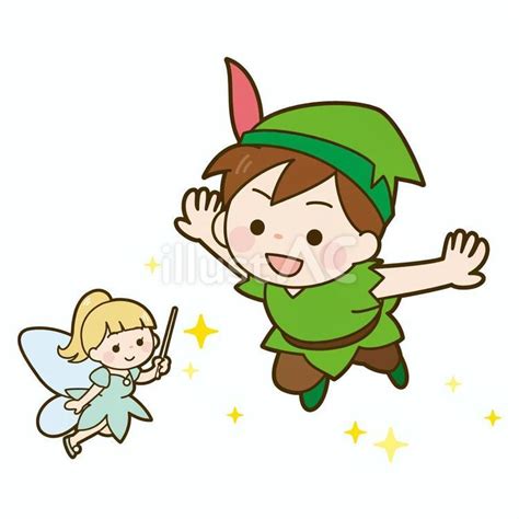 ピーターパンイラスト - No: 24134932｜無料イラスト・フリー素材なら「イラストAC」