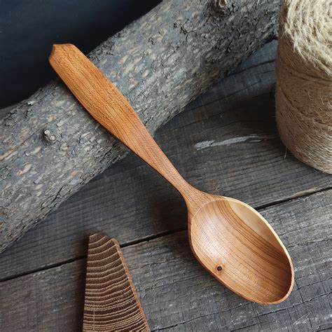 Unique Handmade Wooden Eating Spoon Handmade Wooden T Inspire Uplift