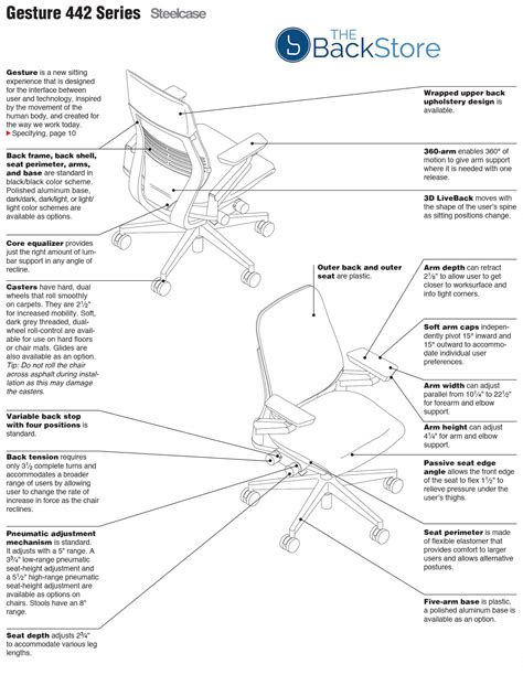 Steelcase Gesture Office Desk Chair With Headrest Cogent Connect Nickel