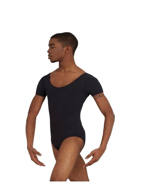 Capezio C10390 Male Short Sleeve Leotard Starlite Direct