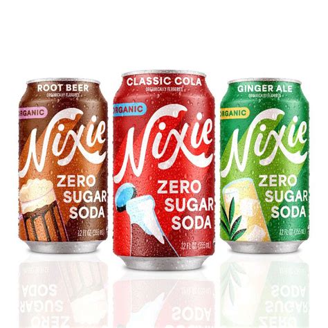 Organic Zero-Sugar Sodas : zero sugar soda