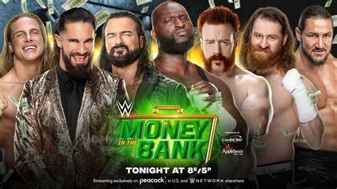 Mens 2022 Money In The Bank Ladder Match Wwe