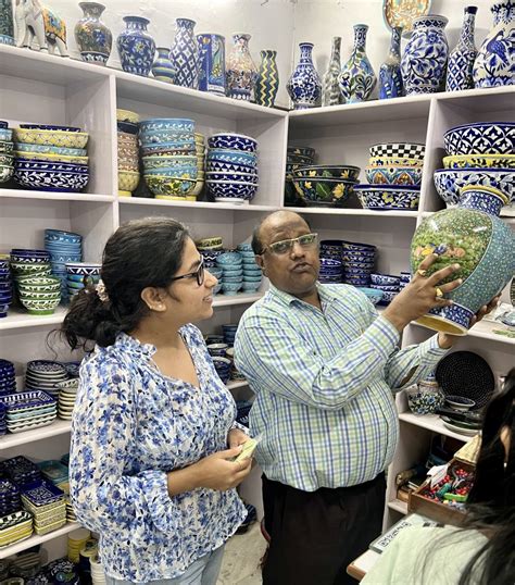 Jaipur Blue Pottery A Journey Of Quintessential Craftsmanship Abirpothi