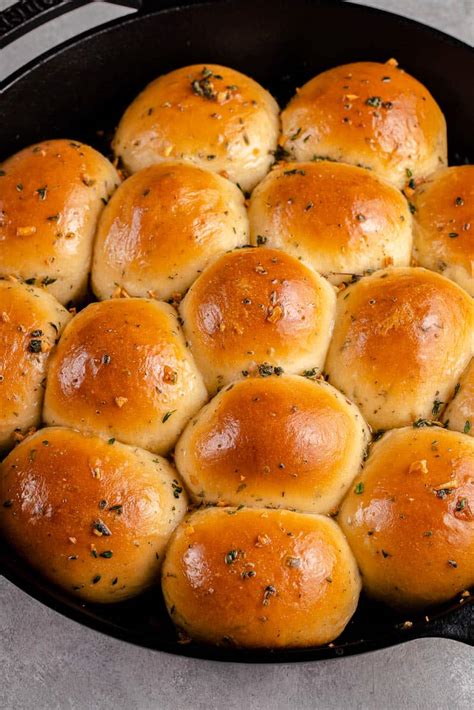 Garlic Herb Dinner Rolls Sweet Simple Vegan