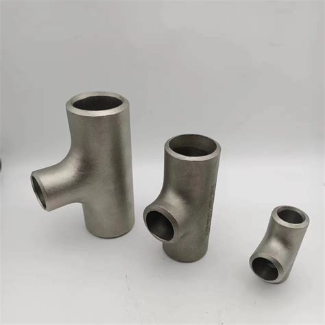 Seamless Stainless Steel Reducer Pipe Fittings Tee Asme Ansi Butt