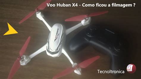 Voo Drone Hubsan Teste De Filmagem YouTube