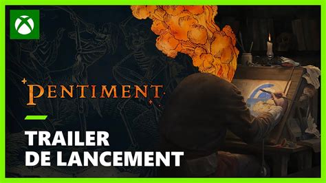 Pentiment Trailer De Lancement Xbox Youtube