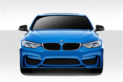 2014 Bmw 3 Series 4dr Front Lip Add On Body Kit 2012 2018 Bmw 3 Series F30 Duraflex M3 Look