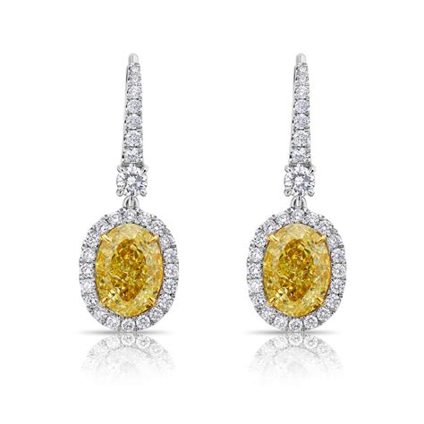 Yellow Diamond Earrings – Rare Colors