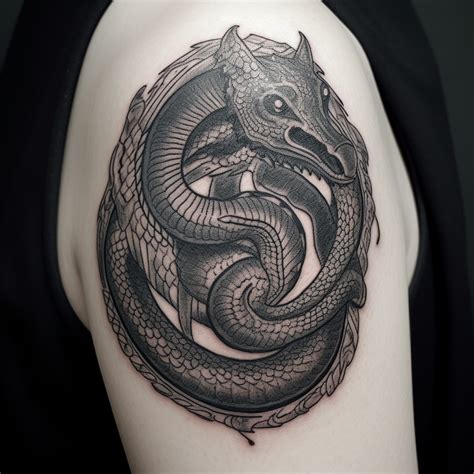 53 Jormungandr Tattoo Ideas - TattooClue.com