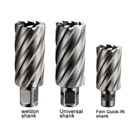 Weldon Shank Annular Cutter Hss Core Drill Core Drill And Annular Cutter