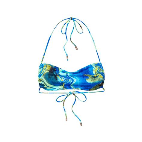 Skye Scoop Bikini Top Kamari Swim Wolf Badger